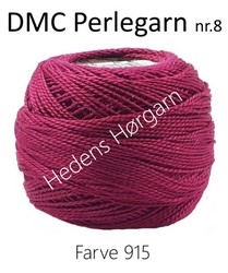 DMC Perlegarn nr. 8 farve 915